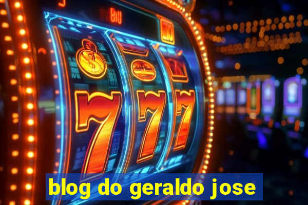 blog do geraldo jose